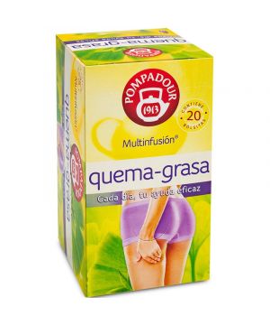 Infusion Pompadour Quema Grasa 20 Filtros