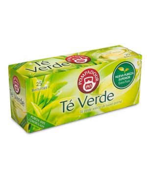 Infusion Pompadour Te Verde 25 Filtros