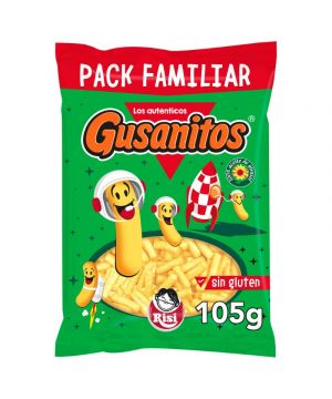 Aperitivos Gusanitos Risi 105 Grs