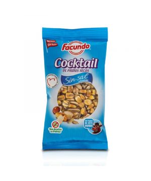 Cocktail Facundo Frutos Secos Sin Sal 150 Grs.