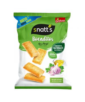 Snatt's Grefusa Bocaditos Ajo & Perejil 110 Grs