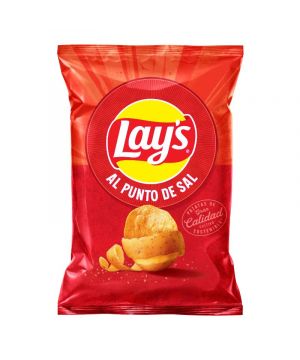 Patatas Lay's Al Punto De Sal 150 Grs