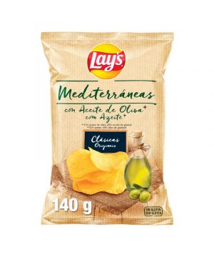 Patatas Lay's Mediterraneas 140 Grs.
