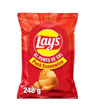 Patatas Lay's Al Punto De Sal 248 Grs