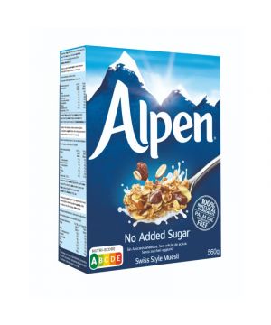 Cereales Weetabix Alpen Müesli Sin Azucar 560 Grs