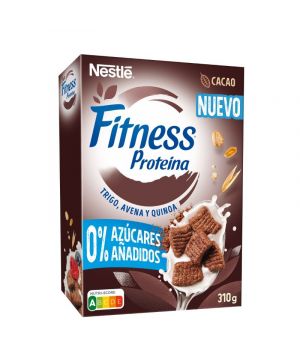 Cereales Nestle Fitness Proteina Cacao 0% Azuc.añad.310 Grs