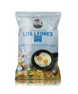 Patatas Los Leones Huevo Frito 120 Grs.