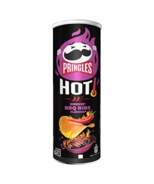 Snack Pringles Hot Bbq Ribs 160 Grs.