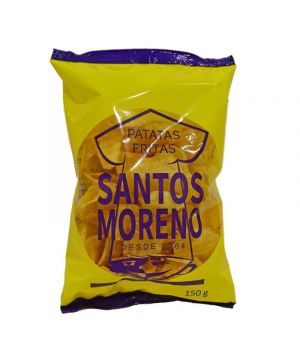 Patatas Santos Moreno Fritas Sin Sal 150 Grs