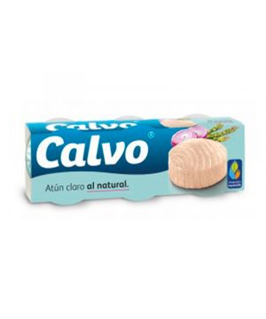 Atun Calvo Claro Al Natural Ro-80 Pack 3 X 52 Gr. P.e.