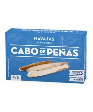 Navajas Cabo Peñas Natural 4/6 Ol-120 F.a., 60 Gr. P.escurr.