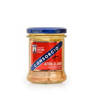Atun Claro Consorcio Aceite Ol.cristal 195 Grs 135 Grs P.e.