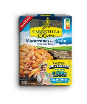 Macarrones Carretilla Con Atun 325 Grs
