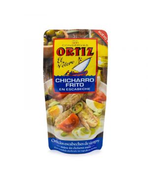 Chicharro Ortiz Frito En Escabeche 215 Grs 185 Grs P.e.