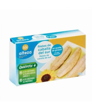 Filete De Caballa Del Sur Alteza Aceite Girasol Rr90 65Gr Pe