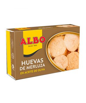 Huevas De Merluza Albo En Aceite De Oliva 115 Grs. 75 Gr.pe.