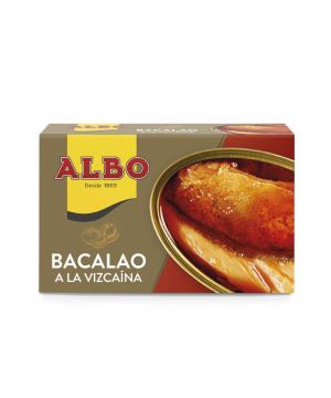 Bacalao Albo A La Vizcaina 115 Grs. 70 Grs. P.esc.