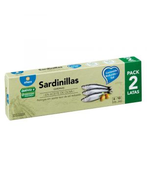 Sardinilla Alteza Ac.oliva B/Sal Pack 2 Rr-90 Fa 124 Gr.p.e.