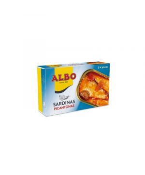 Sardina Albo Picantona 120 Grs, 85 Grs P.e.