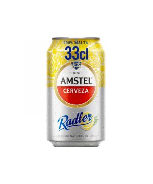 Cerveza Amstel Radler Limon Lata 33 Cl.