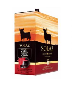 Vino Tinto Solaz Tempranillo Cabernet Sauvignon 3 Litros
