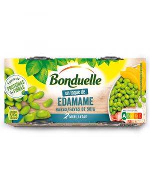 Edamame (Habas De Soja) Bonduelle P-2 Un 160 Grs 130 Grs P.e