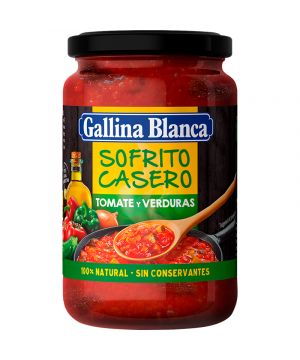 Sofrito Gallina Blanca Tomate Y Verduras 350 Grs