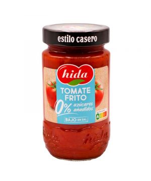 Tomate Hida Frito Casero 0% Azucar 350 Grs