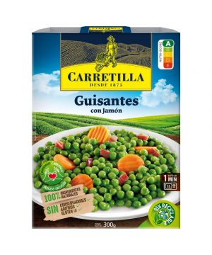 Guisantes Con Jamon Carretilla 300 Gr.