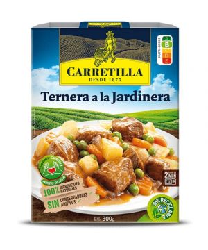Ternera Carretilla A La Jardinera 350 Grs.
