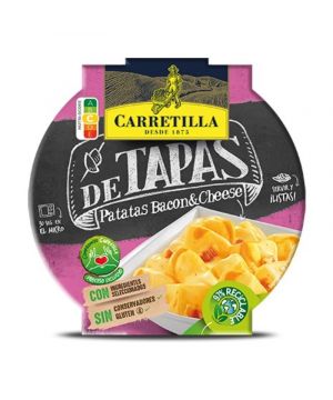 Patatas Carretilla Bacon & Cheese 250 Grs