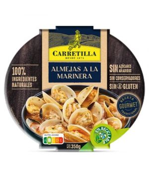 Almejas Carretilla A La Marinera 350 Grs