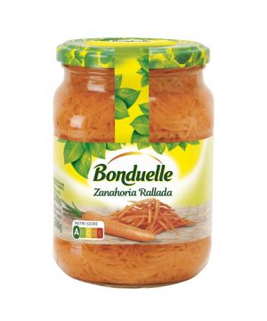 Zanahoria Bonduelle Rallada 530 Gr., 280 Gr. P.e.