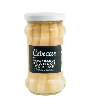 Esparrago Carcar Blanco Corto 9/12 Frutos 185 Grs,110Grs P.e