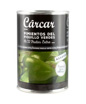 Pimiento Carcar Piquillo Verde 18/22 Extra 390 Gr. 300 Gr.pe