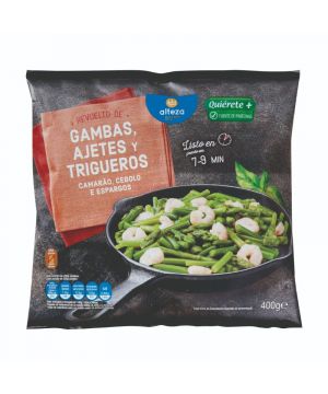 Salteado Alteza Gambas/Ajetes/Trigueros 400 Grs
