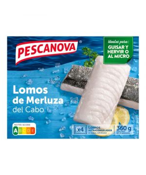 Lomos De Merluza Pescanova 360 Grs