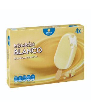 Helado Alteza Bombon Blanco Pack- 4 Unds. X 120 Ml.