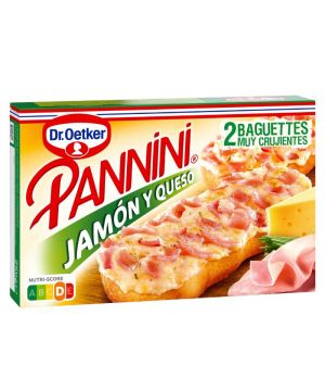 Pannini Dr.oetker Jamon/Queso 250 Grs