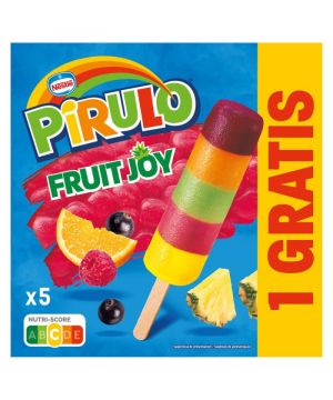 Helado Pirulo Fruit Joy 5X65 Ml. 4+1 Gratis 383 Grs.