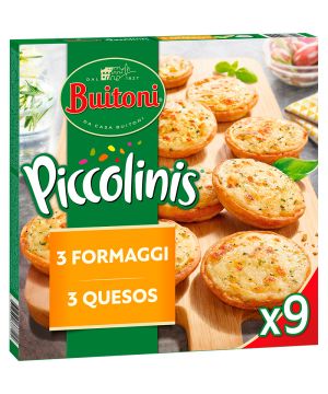 Piccolinis Buitoni 3 Quesos 270 Grs
