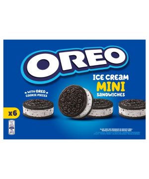 Helado Sandwich Oreo Mini Pack 6 Unds 246 Grs