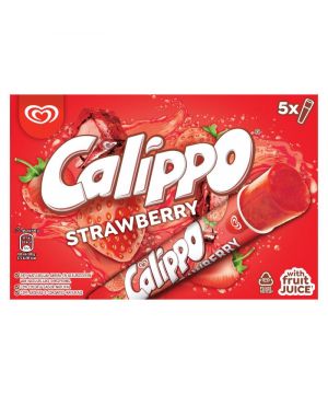 Helado Frigo Calippo Fresa 5 Unds.525 Grs.