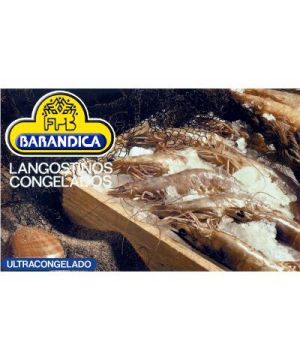 Langostino Barandica 30/40 Caja 800 Grs