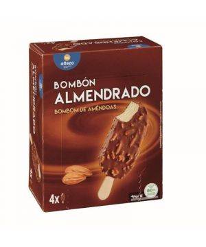 Helado Alteza Bombon Almendrado Pack 4 Unds X 85 Grs