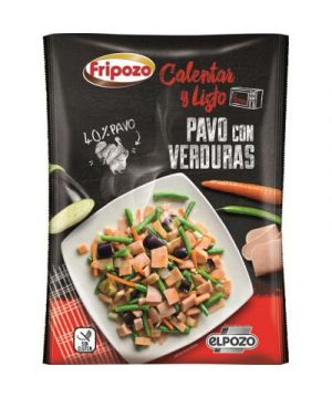 Salteado De Pavo Con Verduras Fripozo 400 Grs