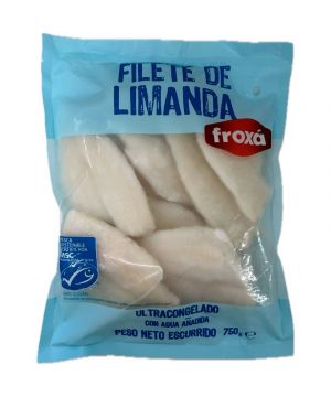 Filete De Limanda Froxa Bolsa 1 Kilo 750 Grs P.e.