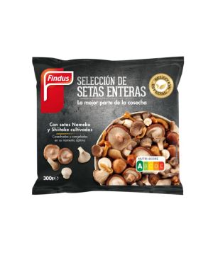 Seleccion Setas Enteras Findus 300 Grs.