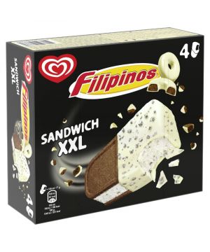 Helado Sandwich Filipinos 6 Tnd. X 140 Ml, 308 Grs.