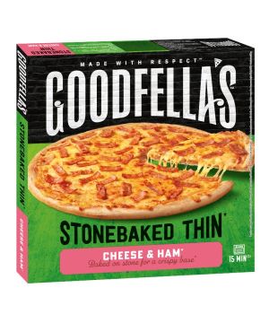Pizza Goodfellas Jamon Y Queso 351 Grs